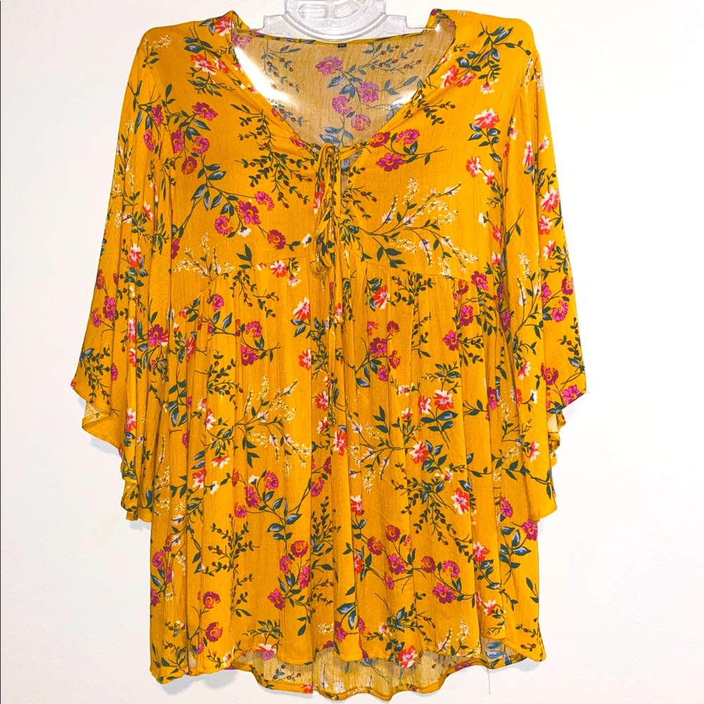 Floral Printed Skater Dress